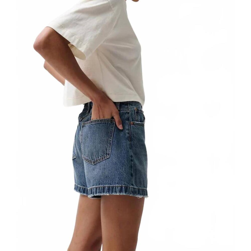 NEW PISTOLA saige high rise a-line short in wishbone - Picture 5 of 7